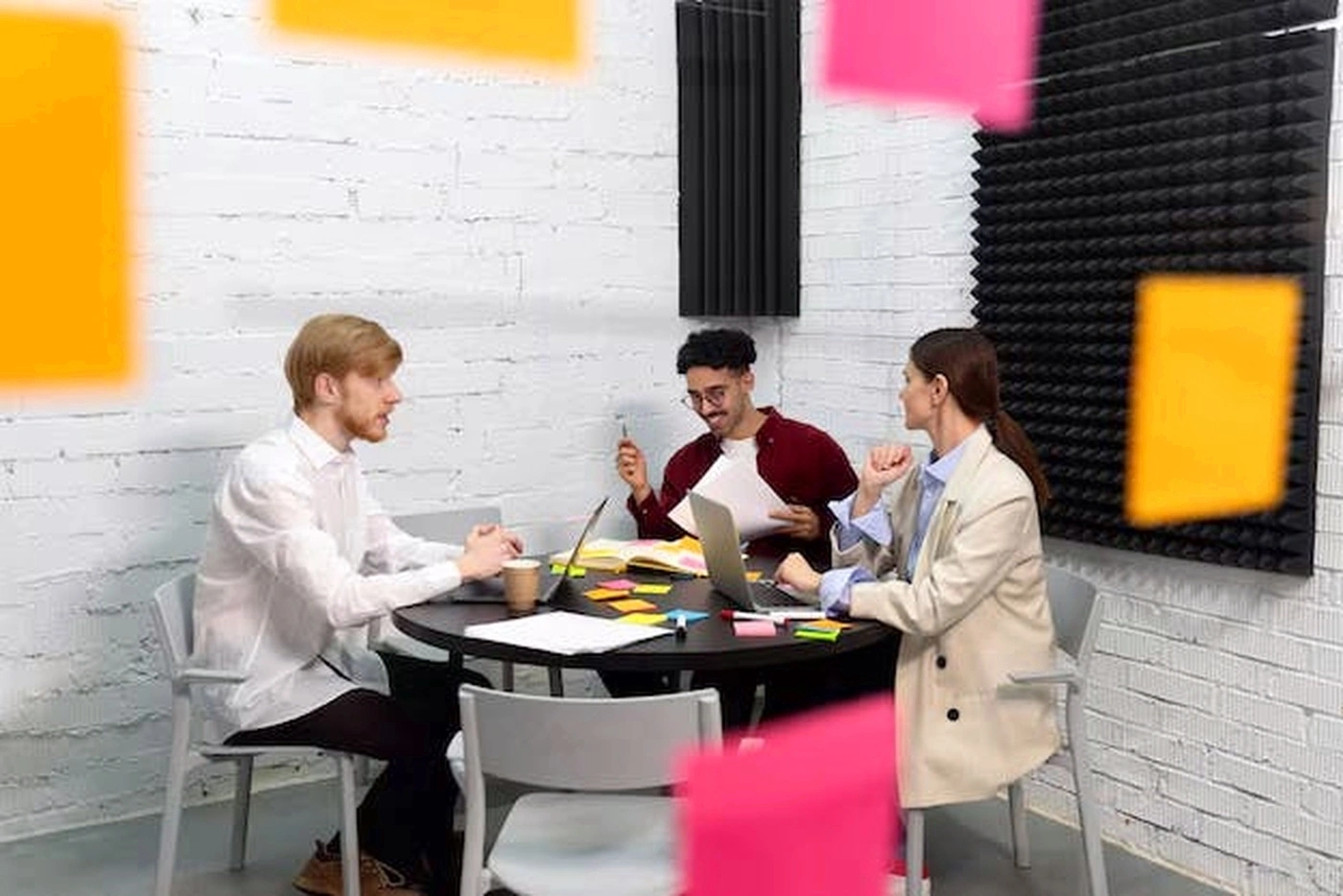 Business coaching startup development session